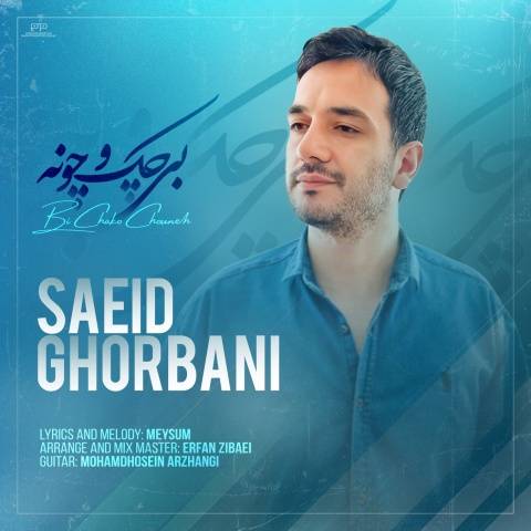 دانلود آهنگ جدید سعید قربانی به نام بی چک و چونه